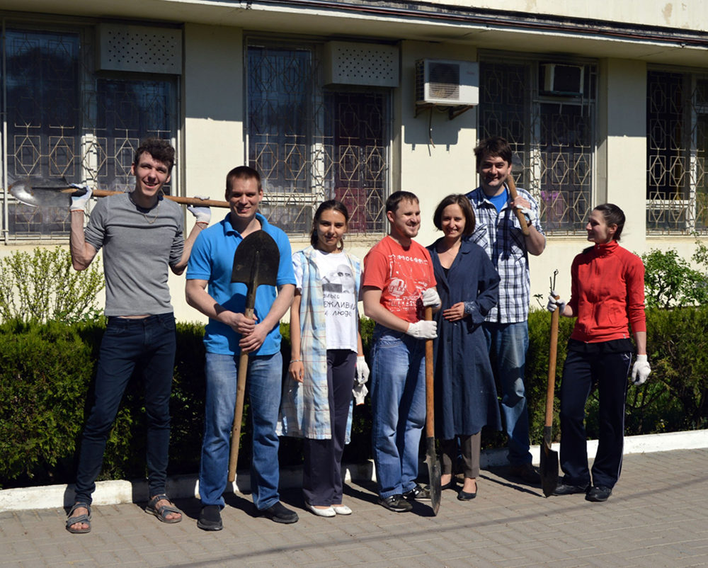 На субботник как на праздник!