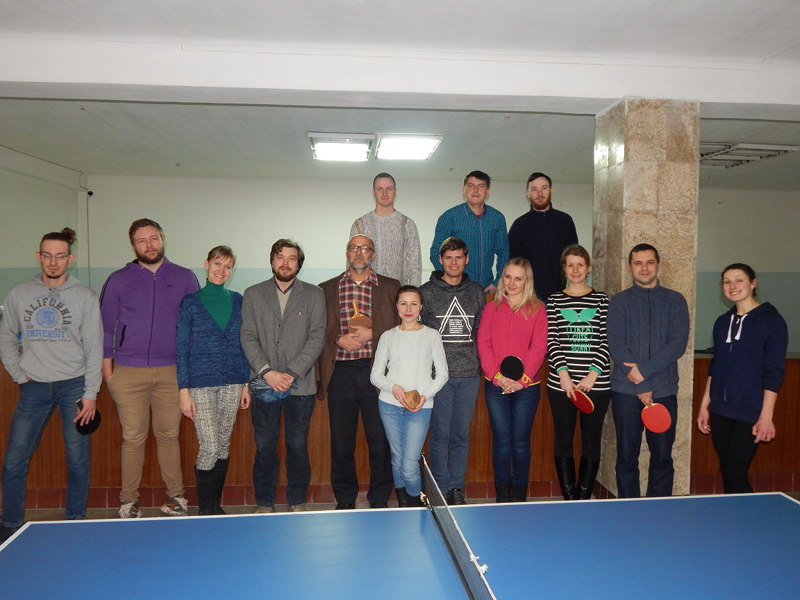 Открытый турнир по настольному теннису