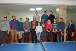 Открытый турнир по настольному теннису