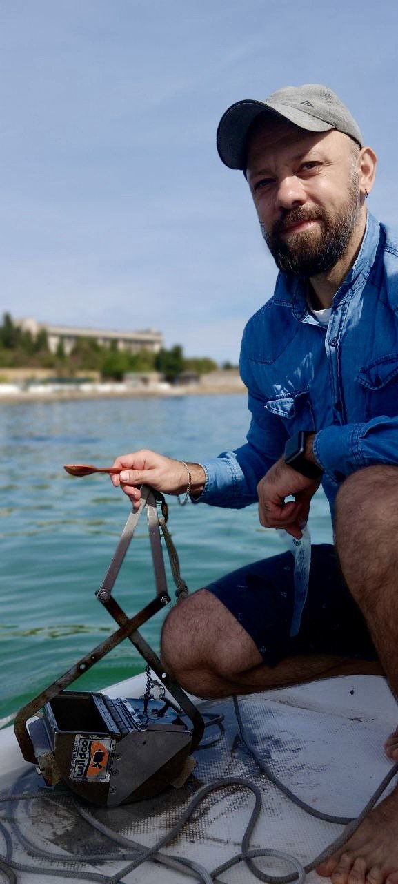 Донные отложения в бухте Круглая