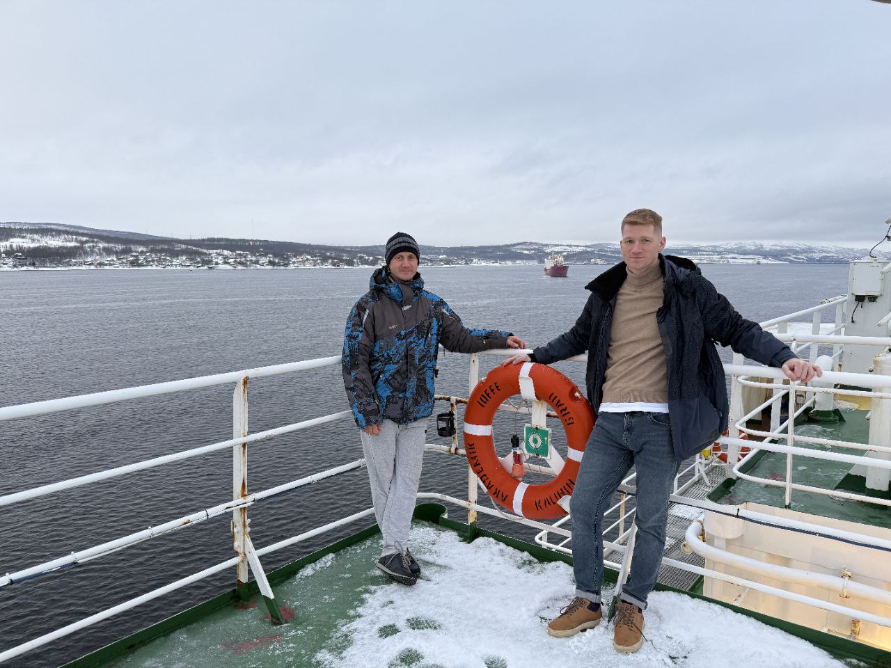 Начало 71-го рейса НИС «Академик Иоффе»