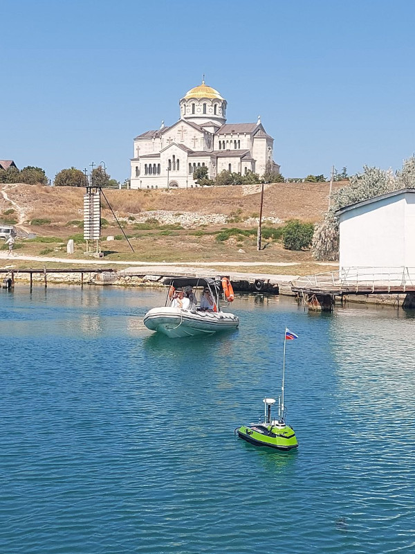 Исследование дна бухты Карантинной