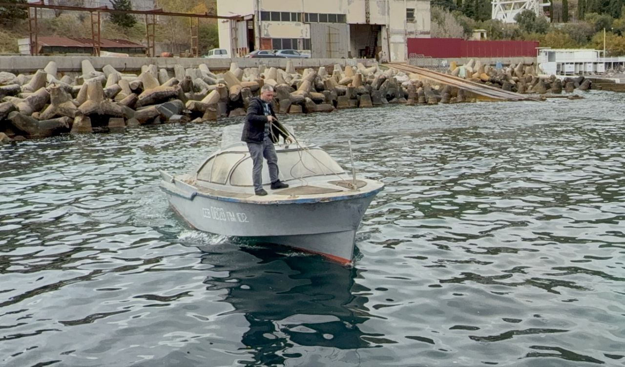 На Черноморском гидрофизическом подспутниковом полигоне МГИ возрождён катер «Стриж»